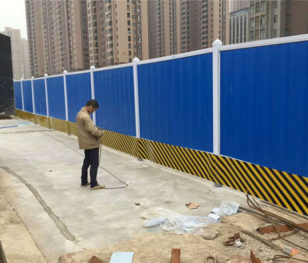 清苑工地围挡安装施工